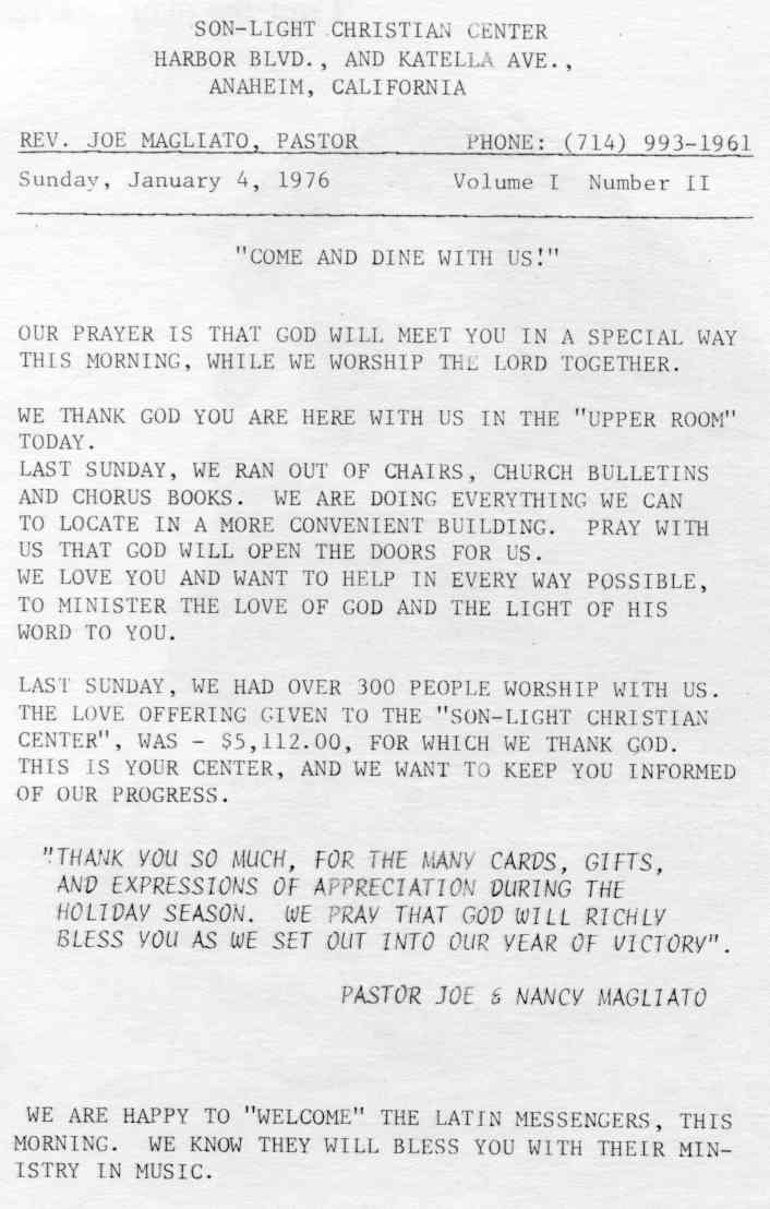 Volume 1, Number 2 - page 1