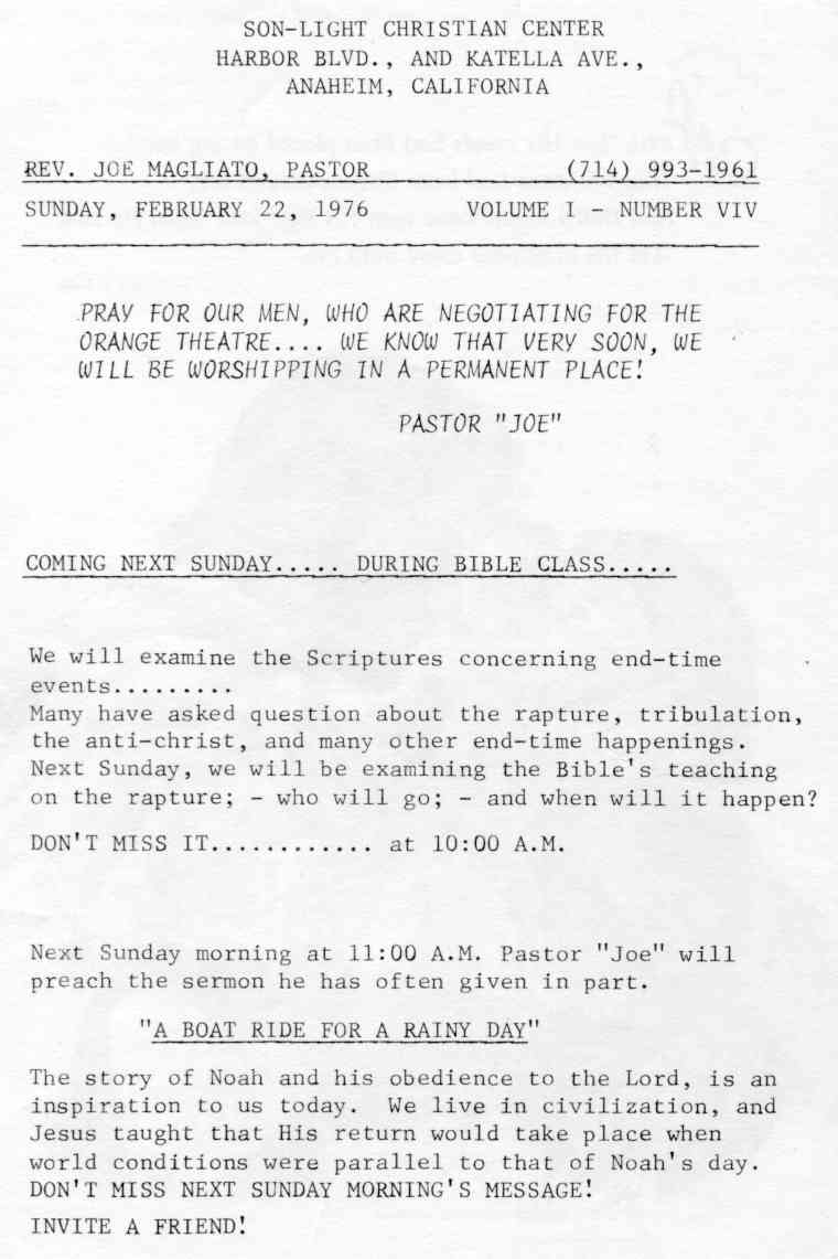 Volume 1, Number 9 - Page 1